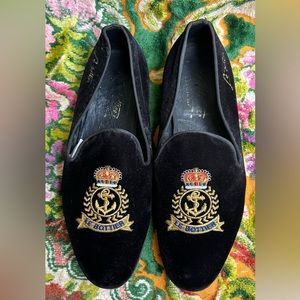 Le Bottier velour loafers size 42